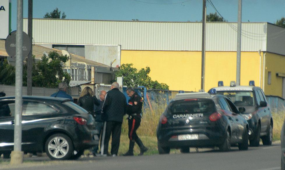 Tensione in zona industriale per una controversia di lavoro