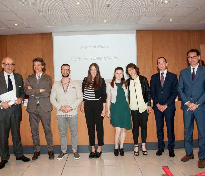 Premi “Concorde” ai laureati in ricordo di Cirillo Mussini