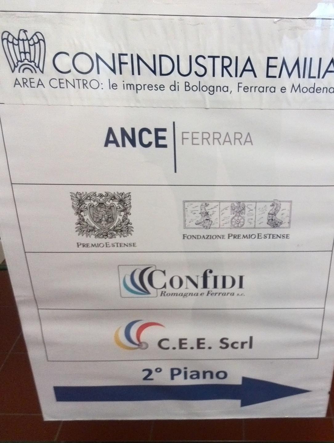 Confindustria Emilia è nel logo 