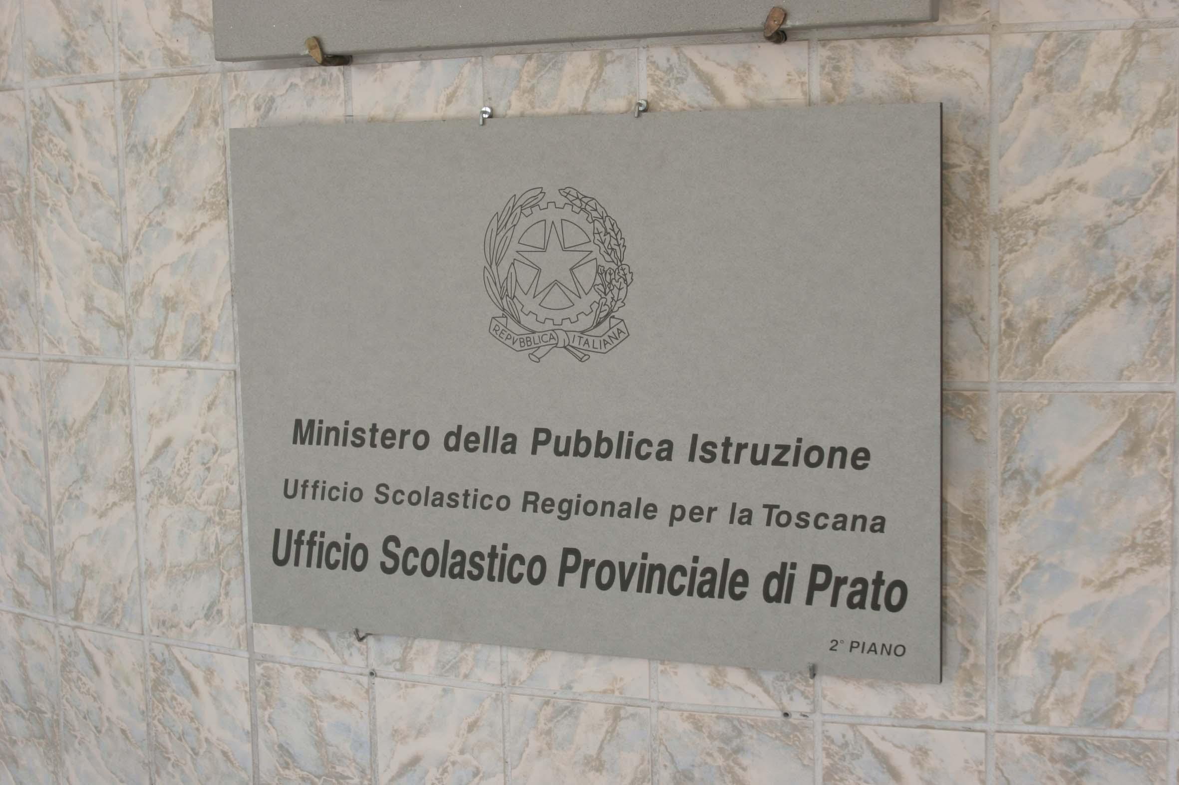 L'insegna dell'Ufficio scolastico provinciale