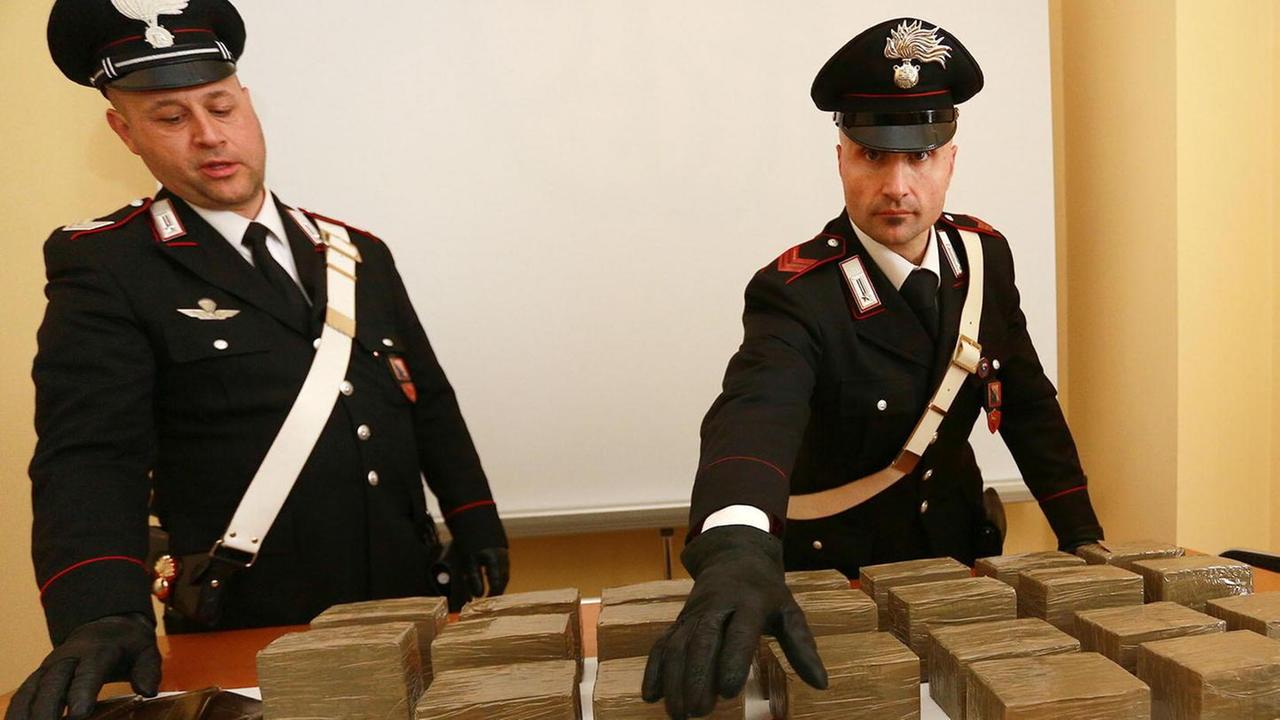 Coltelli, roncole e tanta droga ecco cosa si trova alle Cerbaie