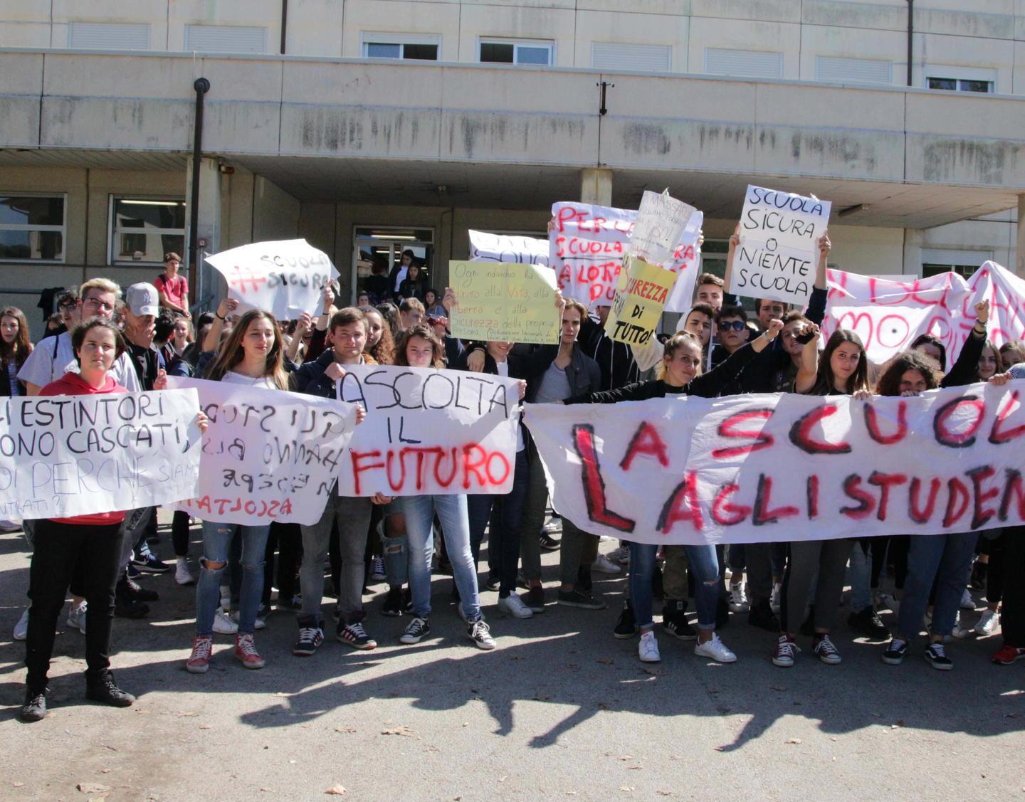 Torna la normalità all’istituto Chini
