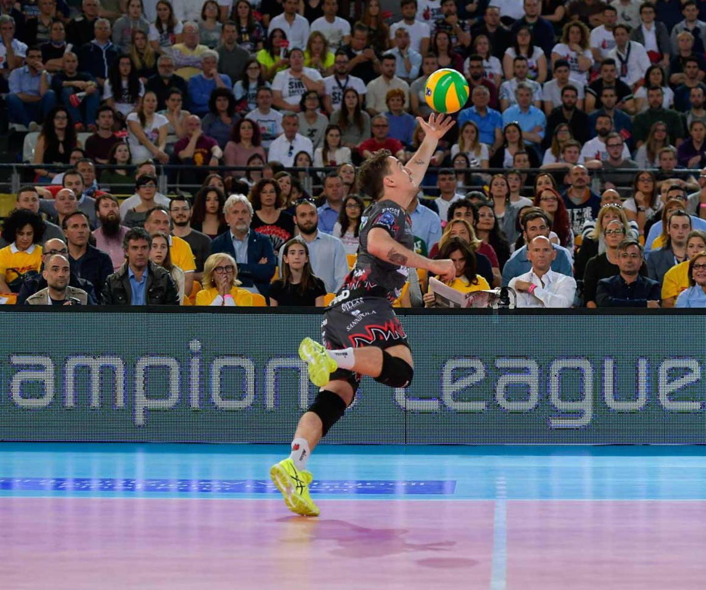 Volley, Federico Tosi  sfiora il trionfo in Champions League 