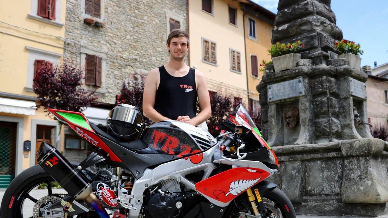 Dillon, dalla Nuova Zelanda a Fanano con il sogno della Superbike