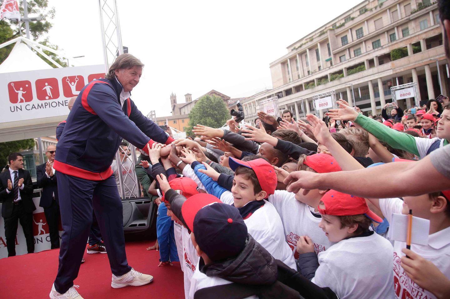 Una lezione di sport dai grandi campioni 
