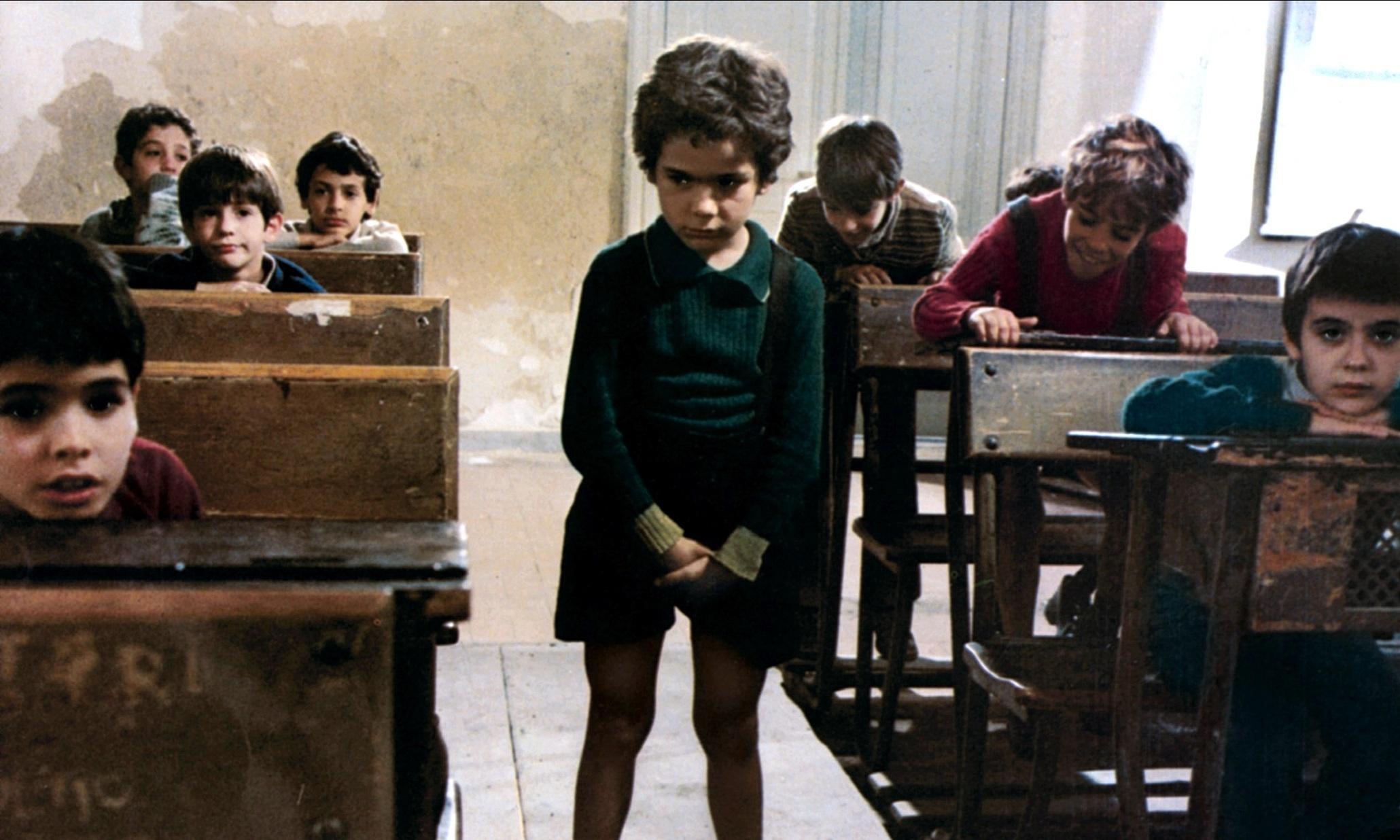 Una scena del film Padre Padrone
