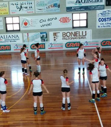 Alle ragazze della Bielorussia il memorial Biagioni under 16