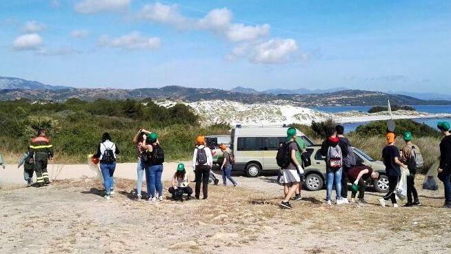 Dune di Capo Comino centinaia di studenti a lezione di ecologia