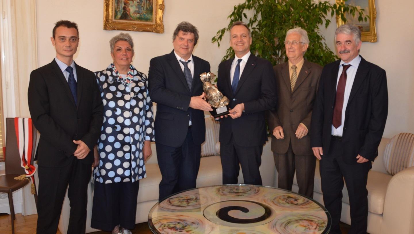 Una delegazione a Monaco