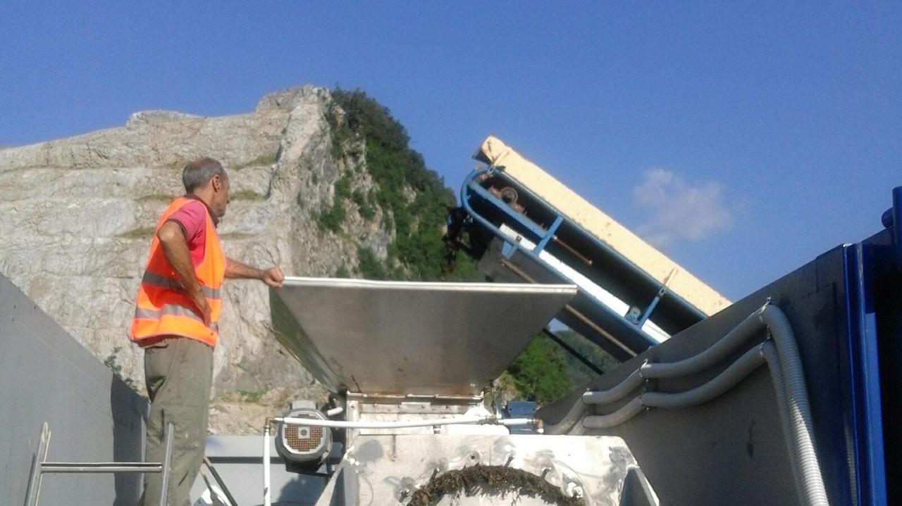 L'impianto di compostaggio di Tana Termini