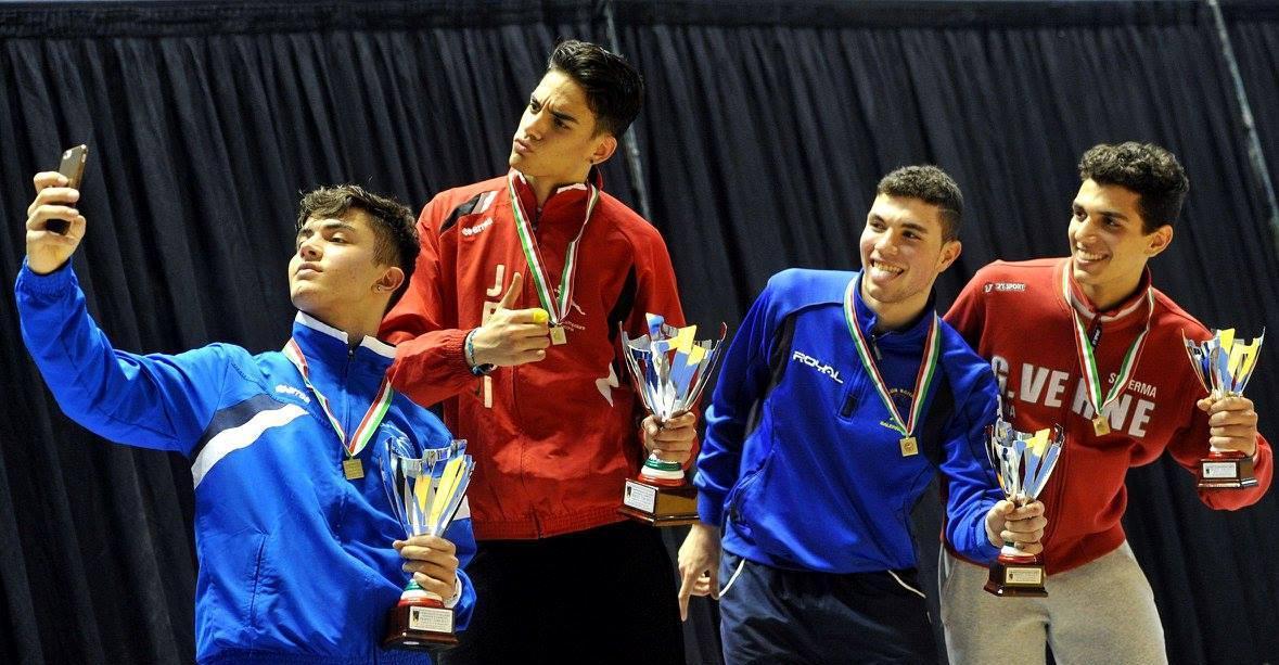 Cadetti e Giovani Alessio Di Tommaso argento nel fioretto 