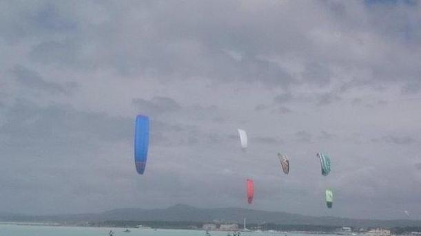 Beverino sull’onda del kitesurf