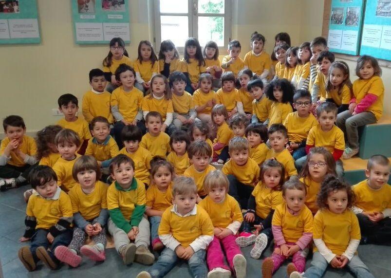 Festa delle scuole montane Fism con 150 bimbi, genitori e sindaci