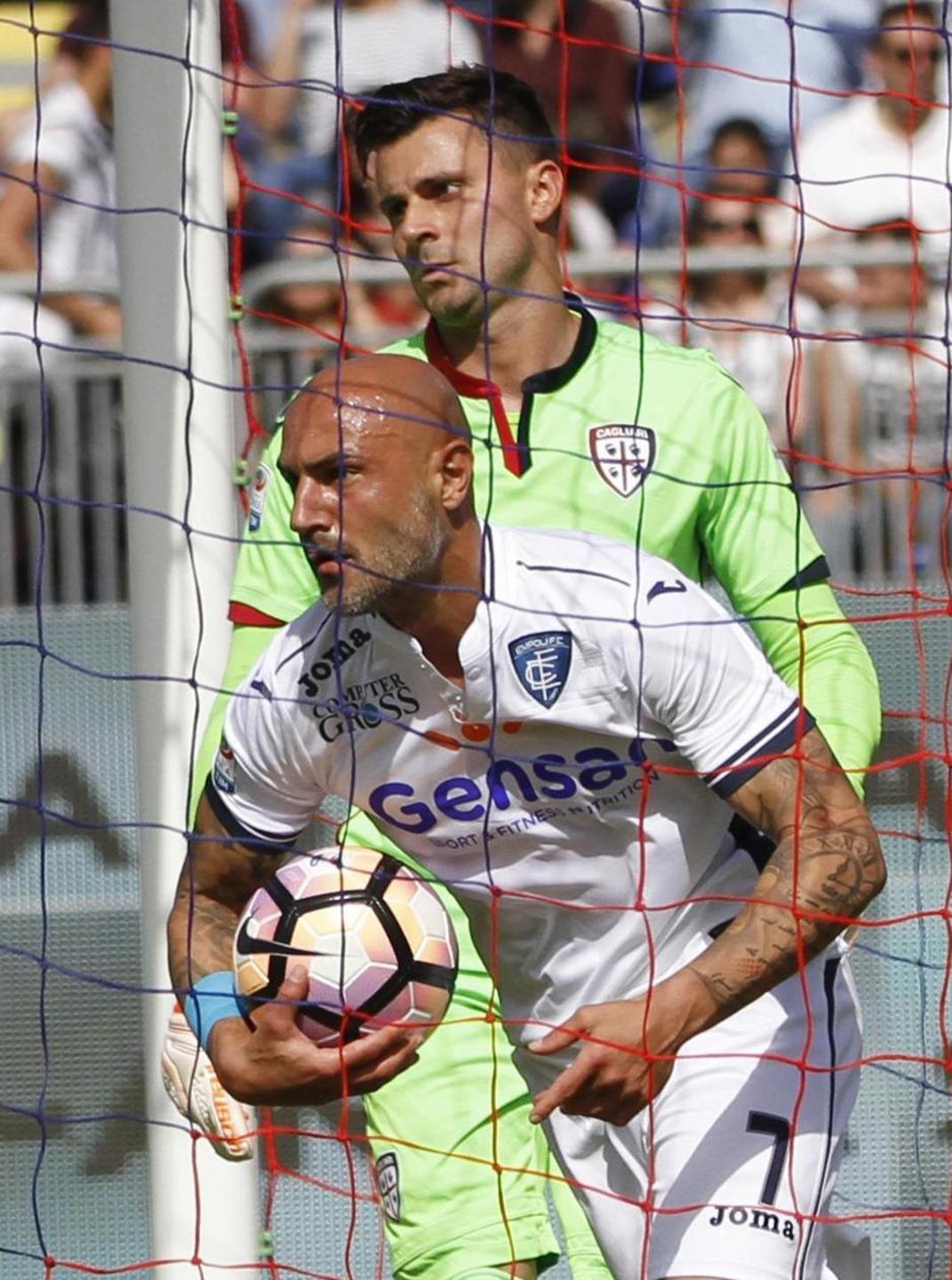 Empoli si inguaia, ko col Cagliari 