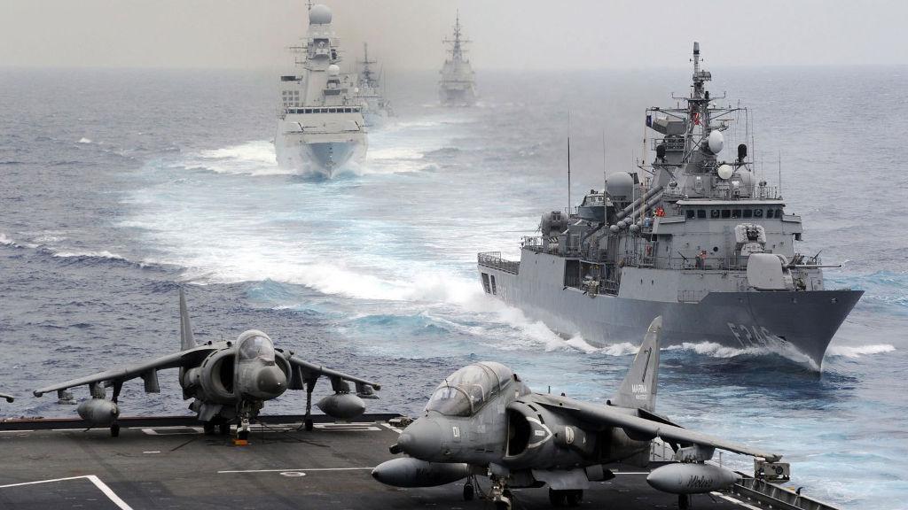 Esercitazioni militari in mare