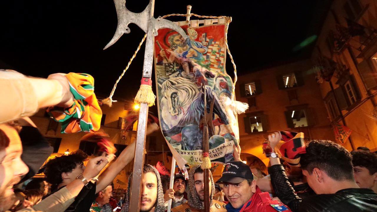 Il cencio 2017 nella foto dell'Agenzia Sestini