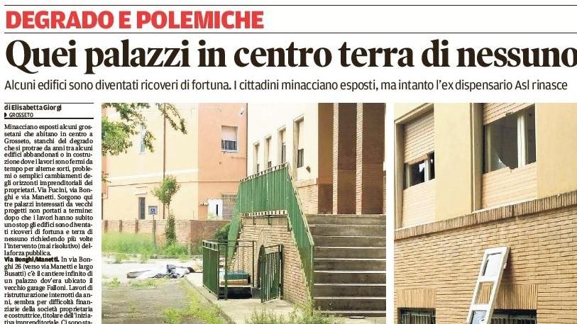 Edifici abbandonati e degradati