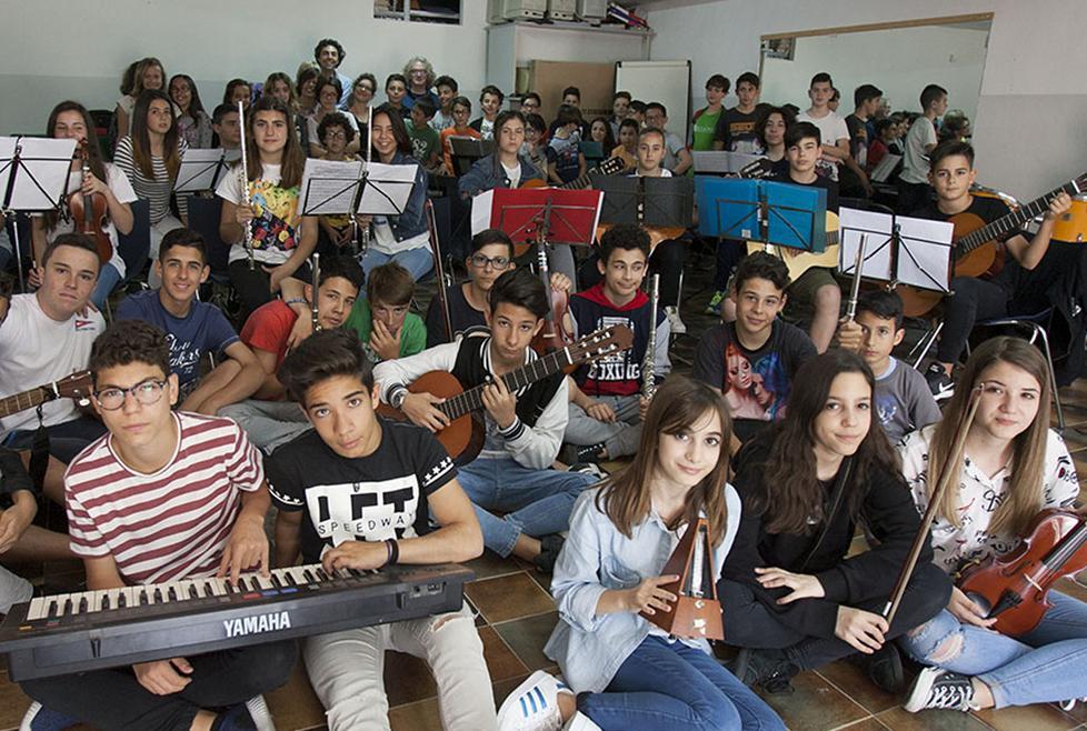 L’orchestra del Comprensivo in concerto