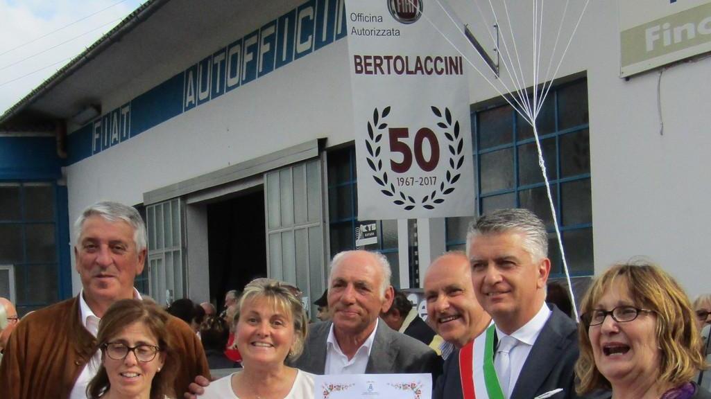 L’Officina Bertolaccini brinda al mezzo secolo d’attività
