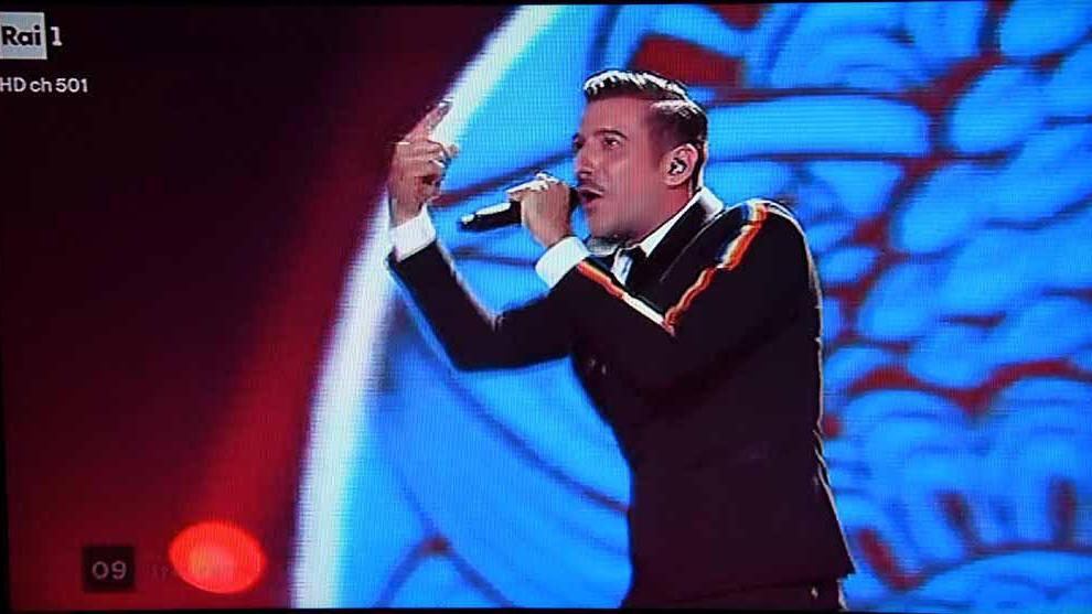 Tapiro d’oro a Francesco Gabbani