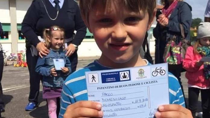 Per i bambini il primo patentino