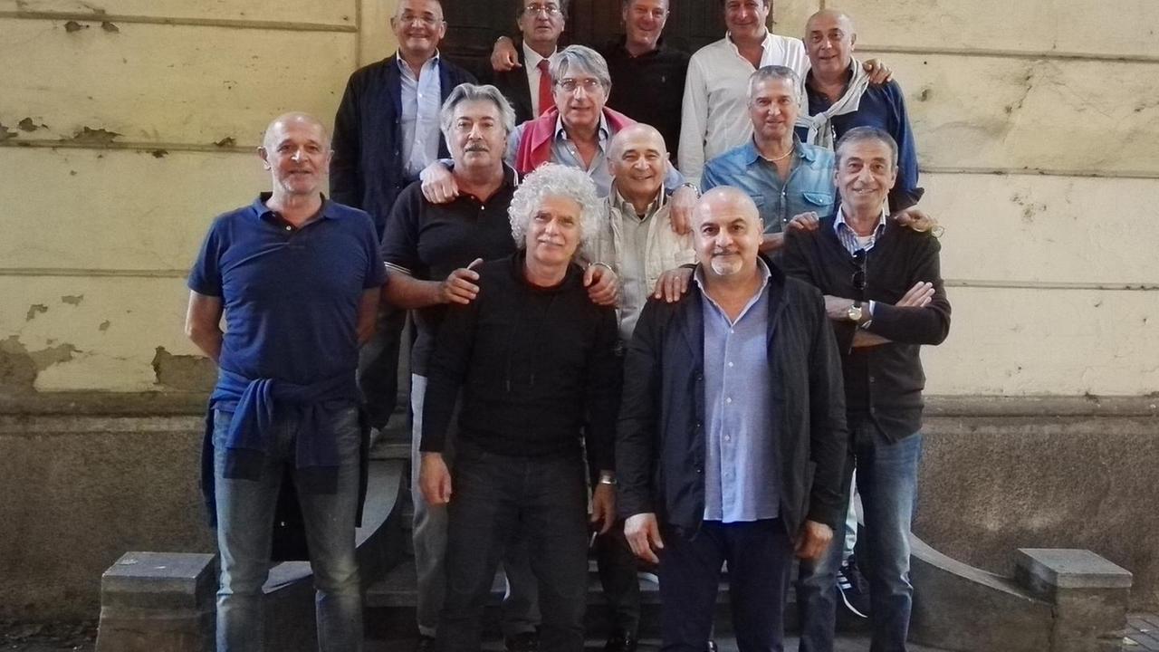 La reunion del gruppo di amici della “Banda dal vièl”