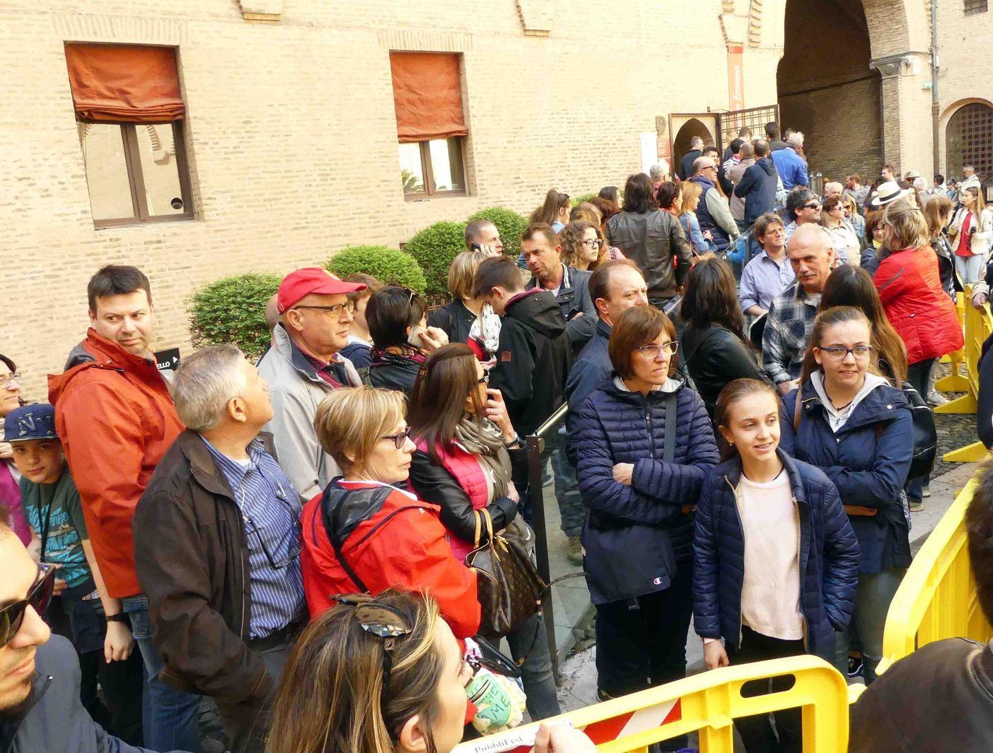 Pochi stranieri Ferrara campo di trasferte brevi 