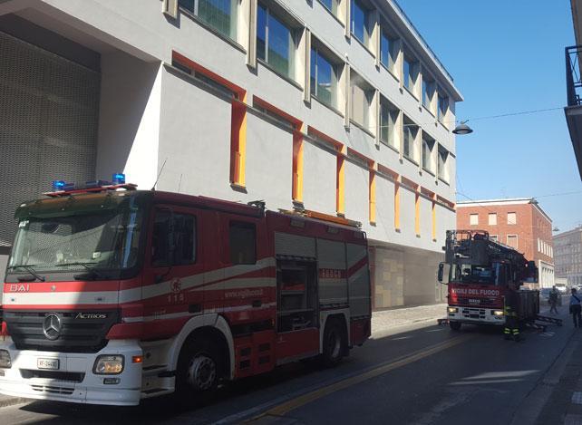 L'incendio