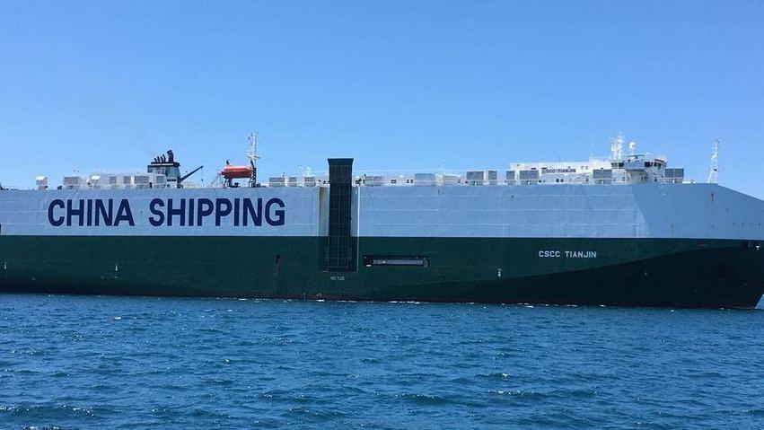 Le navi cargo cinesi nuova frontiera del porto industriale 