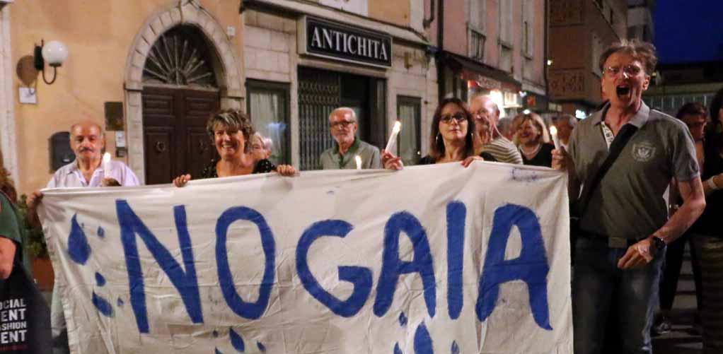 Sopralluogo dei No Gaia alle sorgenti del Cartaro 