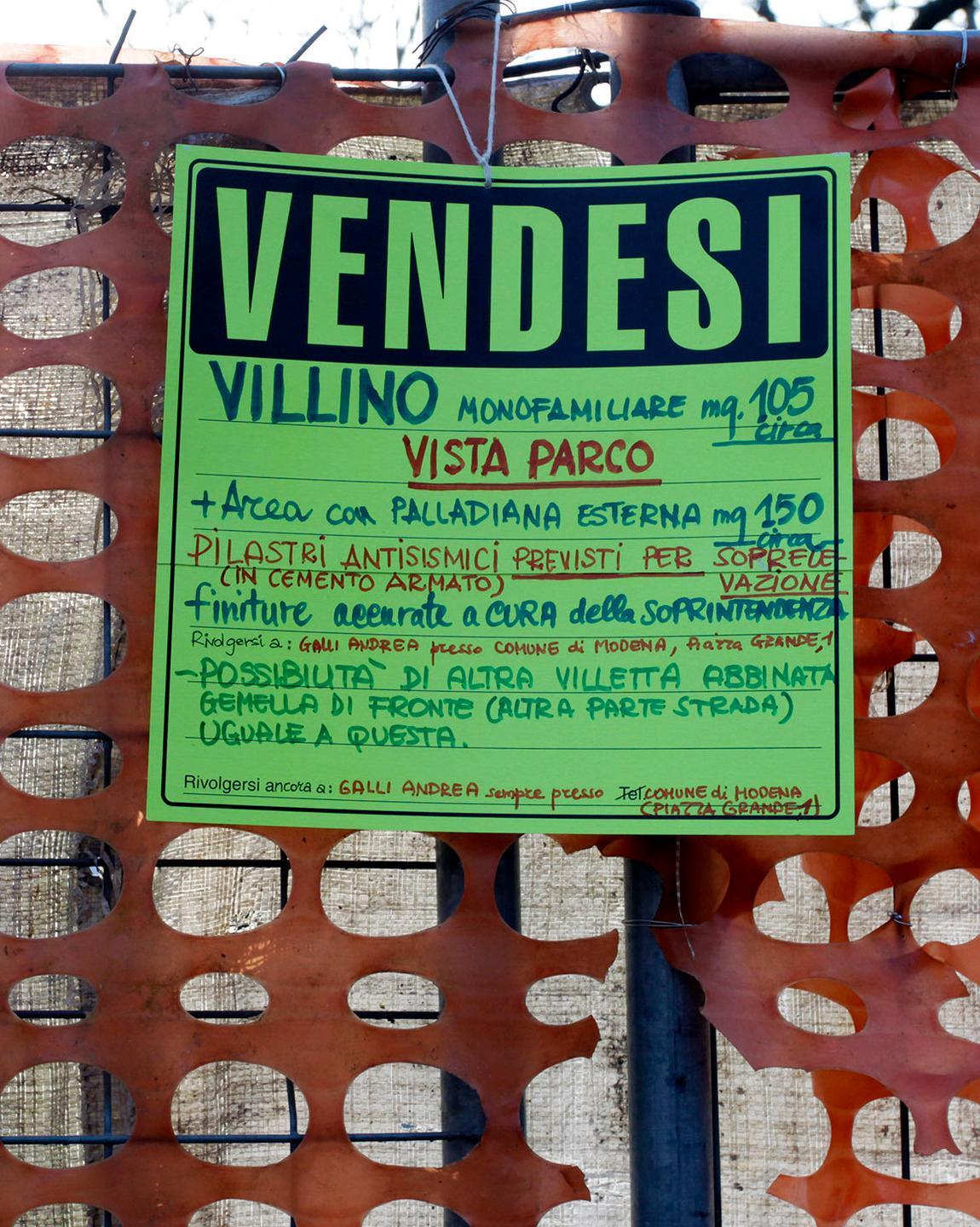 Case, a Modena prezzi a 1980 euro 
