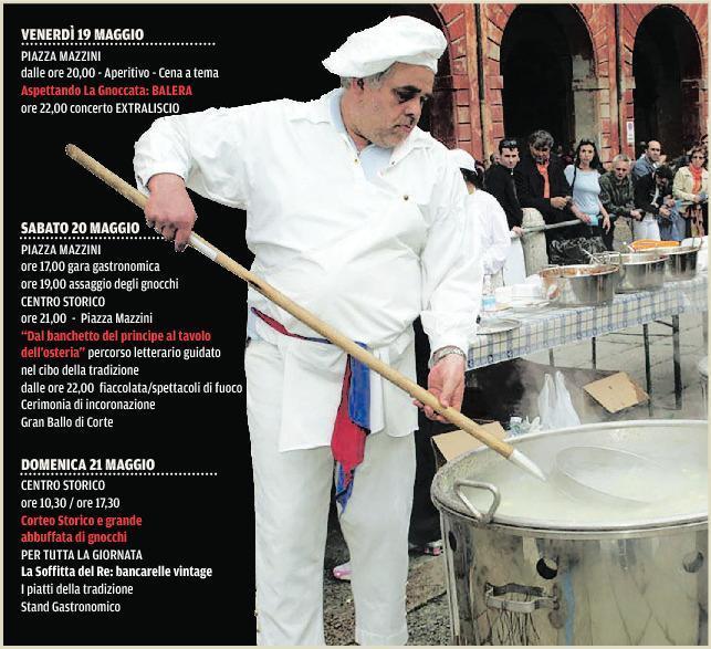 Con la Gnoccata a Guastalla è tempo di festa  