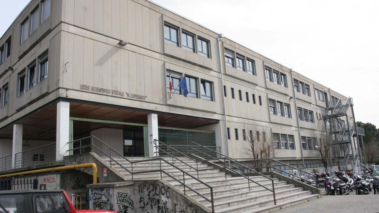 Il liceo Copernico di viale Borgo Valsugana