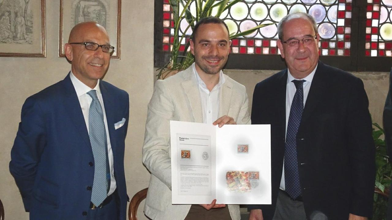 Pistoia Capitale ora è anche un francobollo