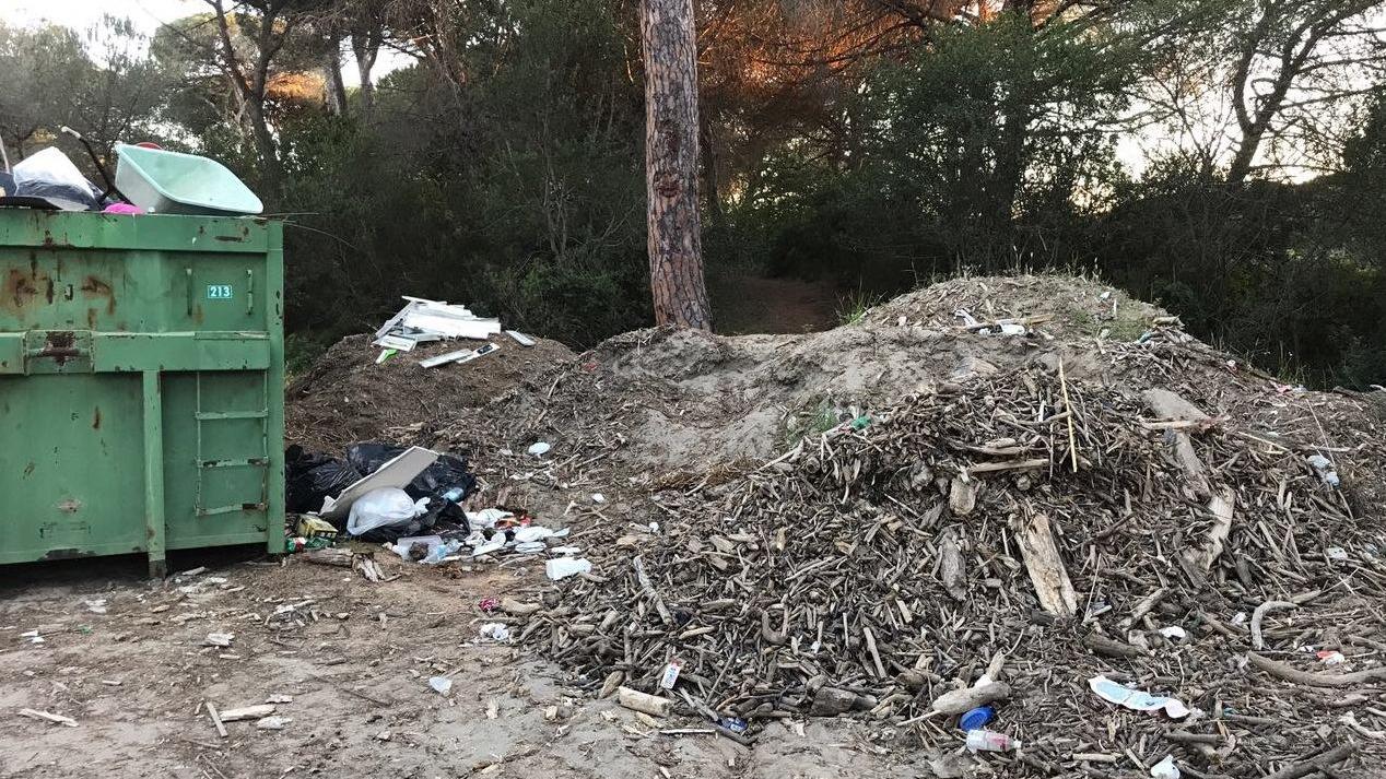 Cumuli di sporcizia in area Sic E niente permessi ai kiters