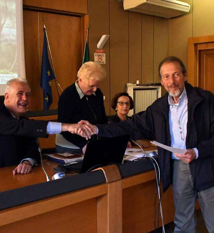 Il premio Dante Alighieri a Giani 