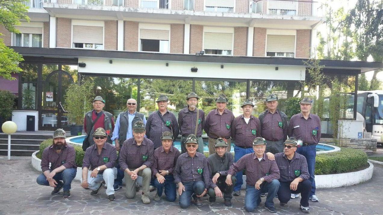 Gli alpini sassolesi all’adunata nazionale