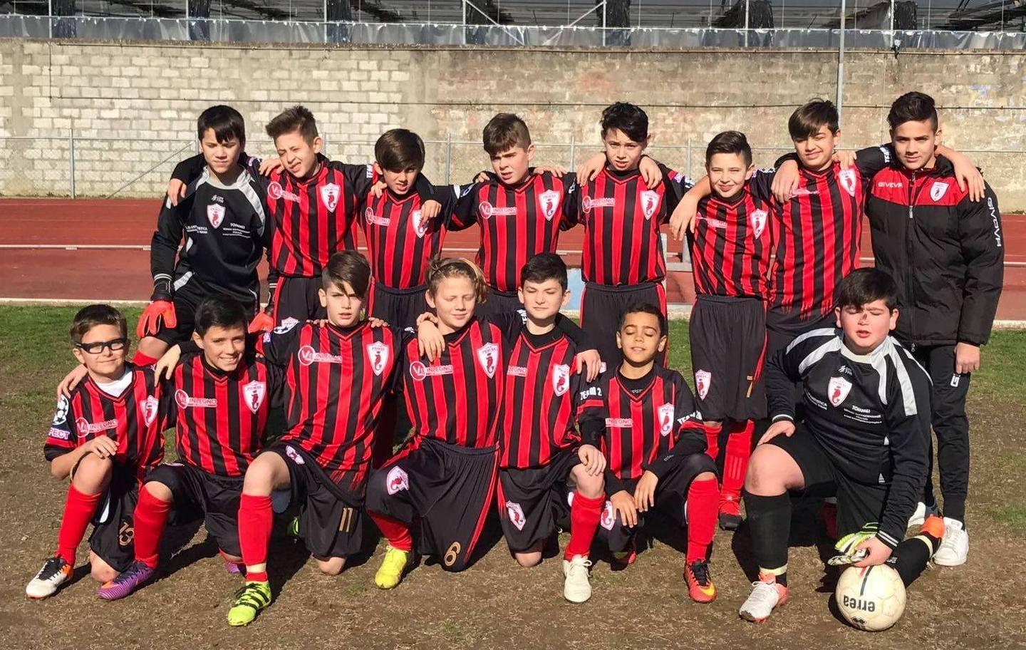 Gli Esordienti (2005) del Pescia calcio