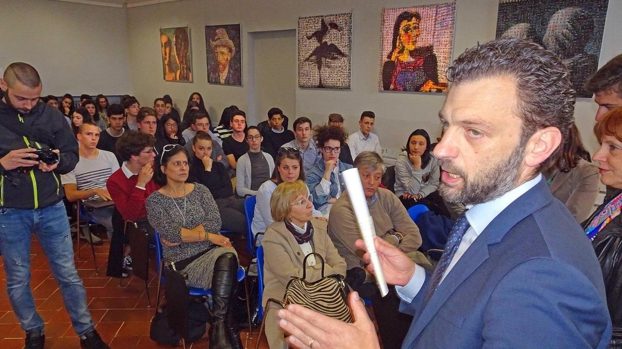Il sottosegretario Gabriele Toccafondi al Petrocchi