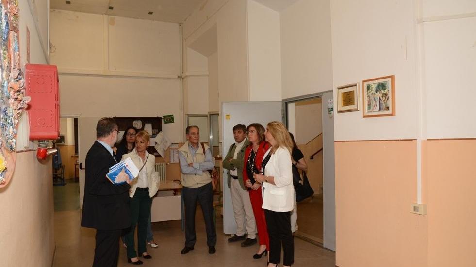 L’assessore Grieco in visita alle scuole