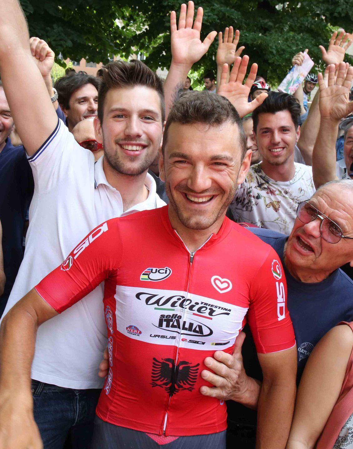 Eugert Zhupa «Che bello il Giro qui è casa mia» 