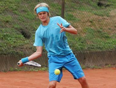 Alexander Zverev nel 2013 al torneo internazionale Under 18 "Città di Prato"