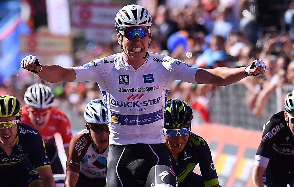 Nibali ruggisce, Jungels vince a Bergamo 