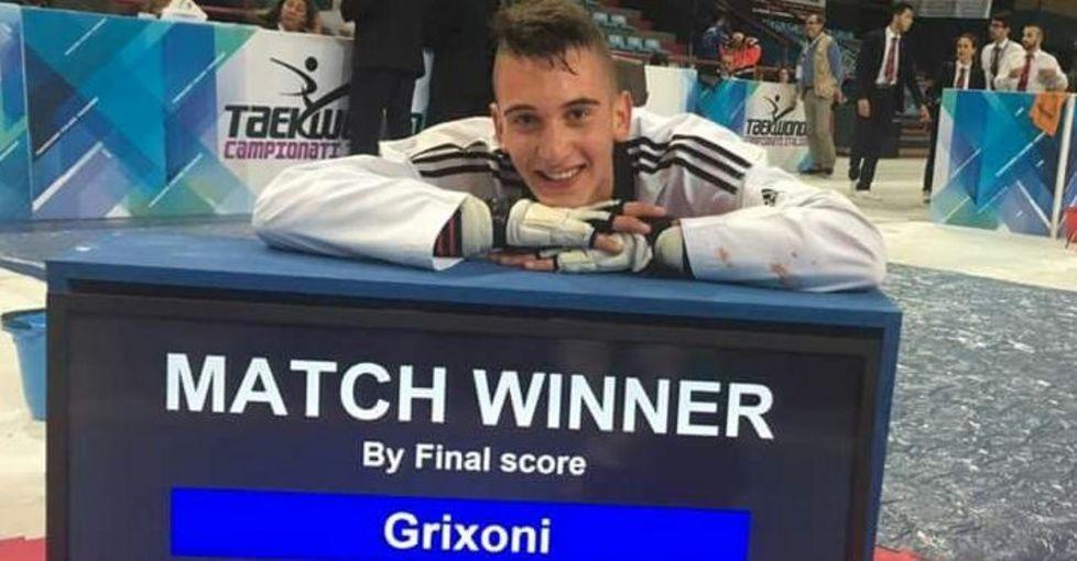 Grixoni campione “cinture rosse”