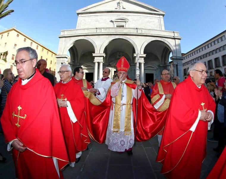 Oggi processione fino al Porto Mediceo