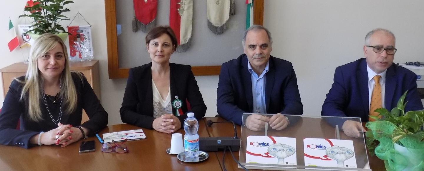 Cartoline con i personaggi di Rambaldi