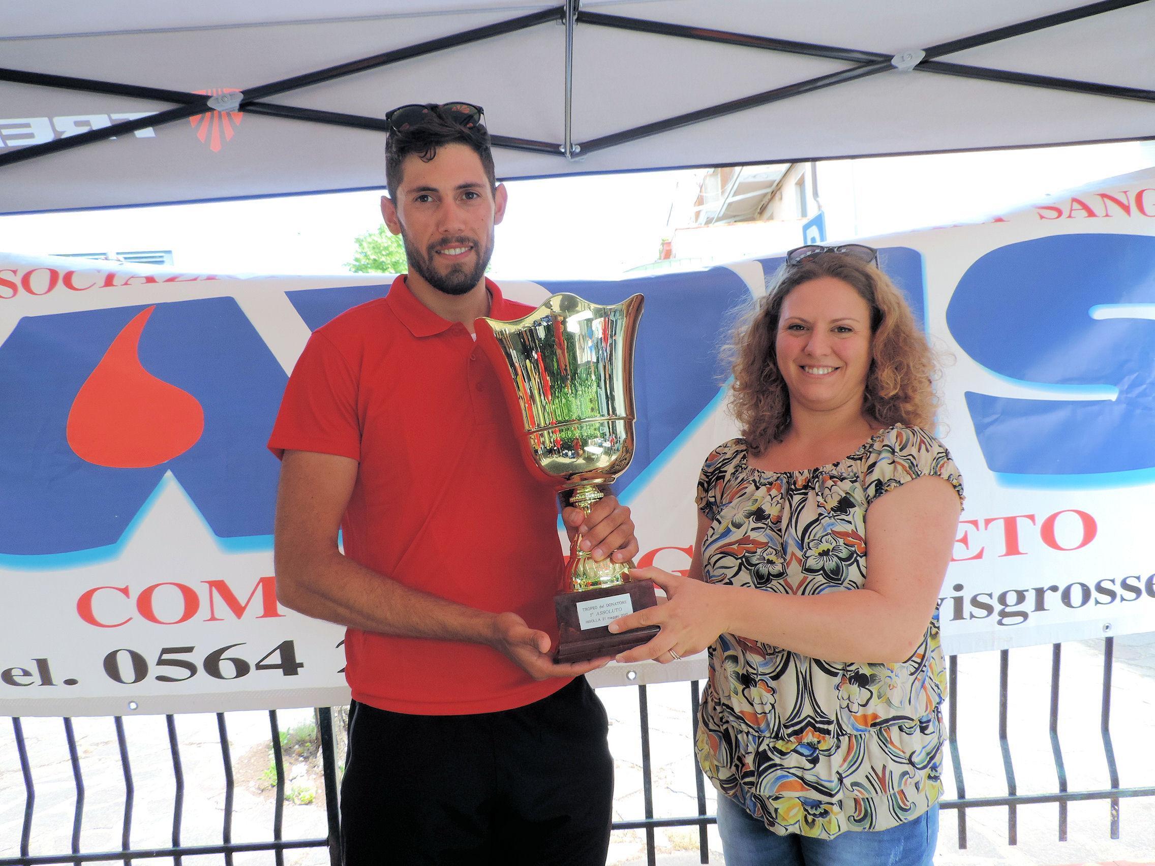 Bacci trionfa nel Trofeo del donatore di sangue