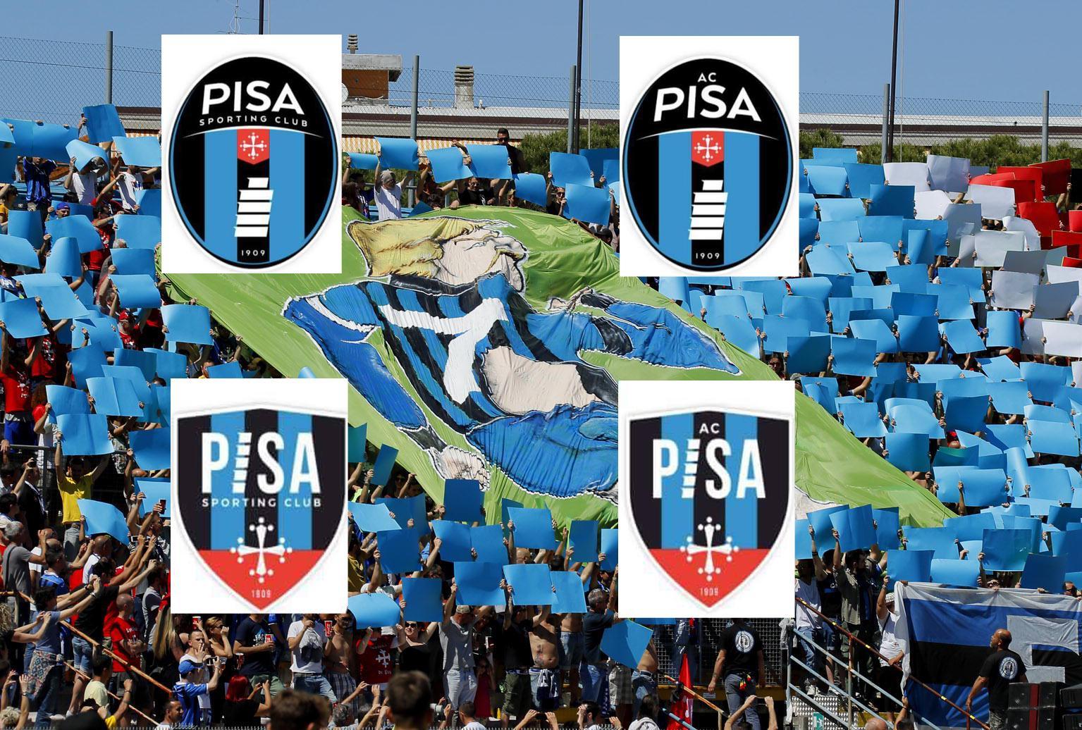 I loghi proposti ai tifosi (da pisachannel.tv)