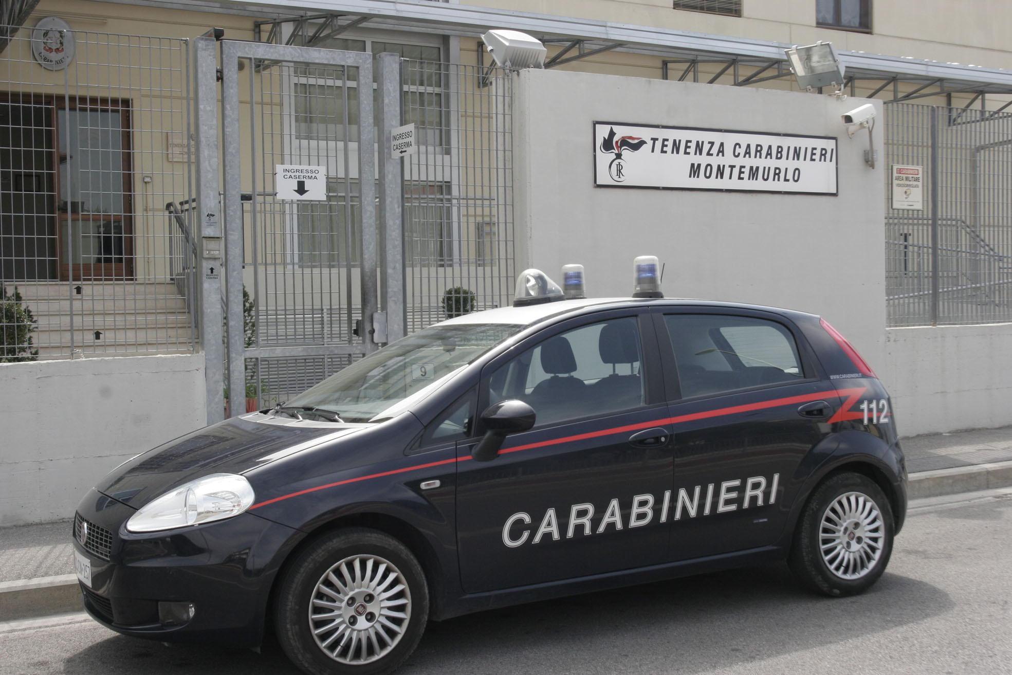 La Tenenza dei carabinieri di Montemurlo