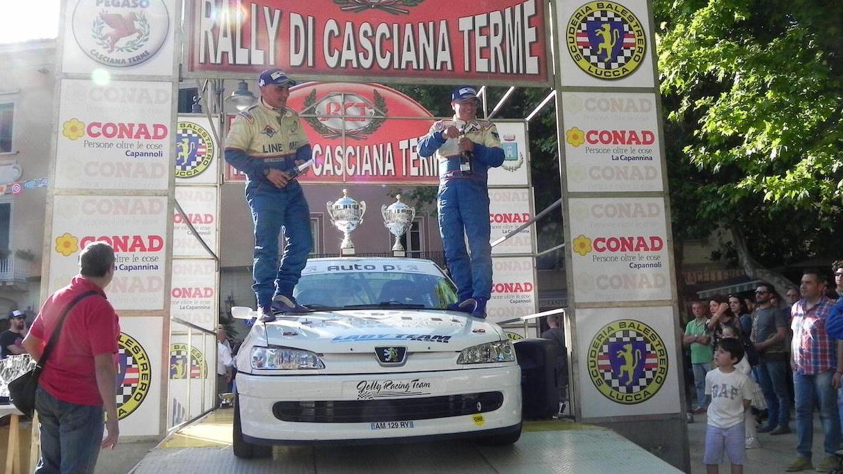 Rally di Casciana Terme vincono Lenci e Spinetti
